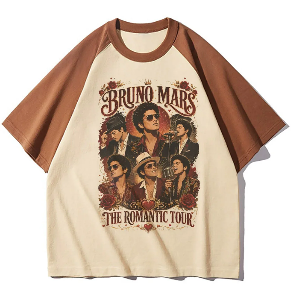 Bruno Mars t-shirt girl japanese y2k anime baddie cheap shirt harajuku 2000s japan streetwear kawaii