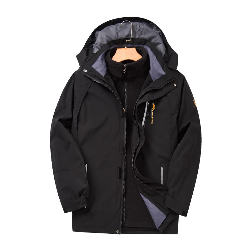 Stay Warm & Dry: Unisex 3-in-1 Thermal Jacket with Waterproof, Windproof & Breathable Insulation