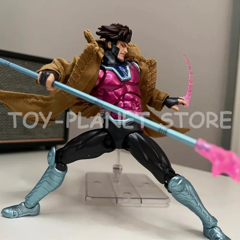 En Stock, juguetes Ct, figura Gambit Remy Mafex 131 x-men Shf, figura de acción de Anime, modelo, juguetes de regalo personalizados