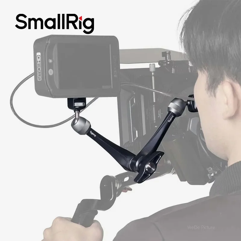 

SmallRig 11 inch Rosette Arm with 1/4" Threaded Screw 360 Degree Ball Head For Sony Canon DSLR Camera Cage Monitor 3959