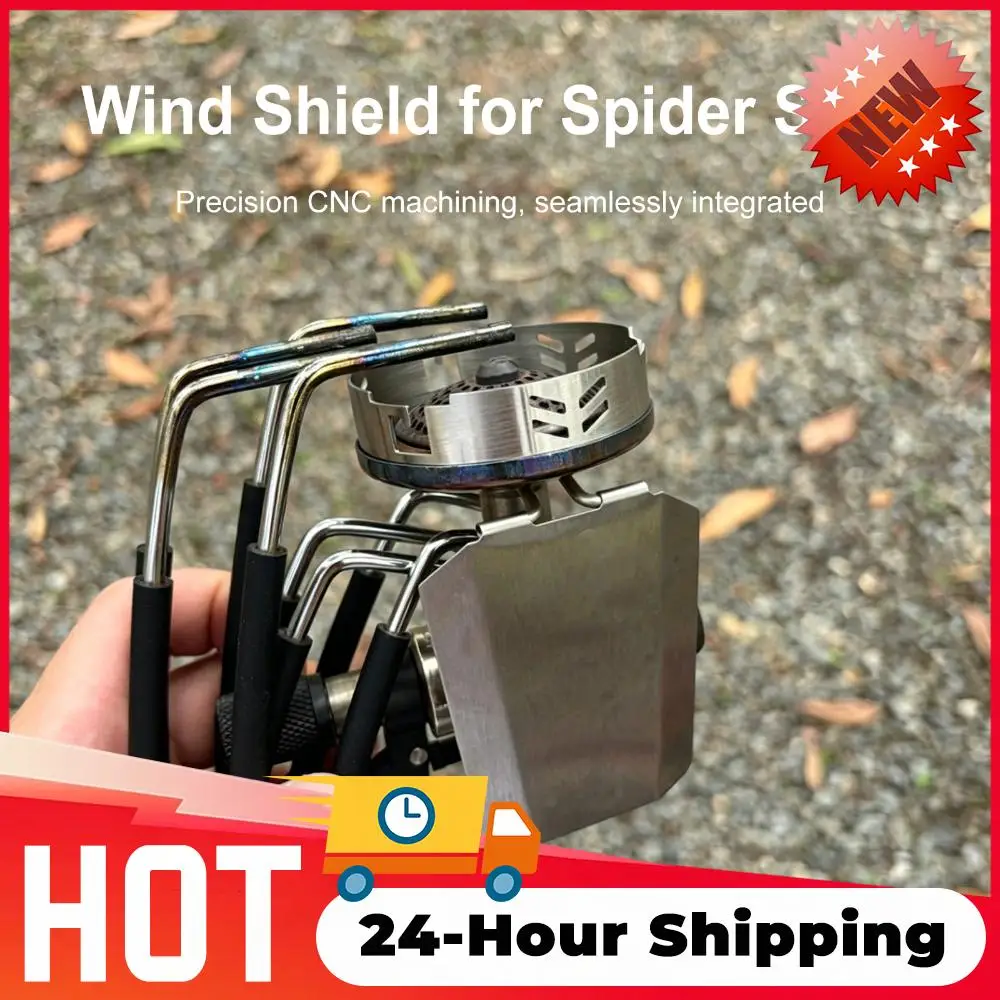 

Gas Stove Windshield Ring Suitable for BRS-3000T SOTO-310 Stainless Steel Windproofs Stove Rack Ultralight (Stoves Not Included)