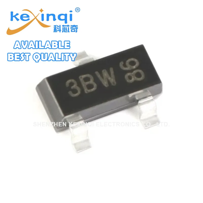 60Pcs BC846B 1BW BC847B 1F BC847C 1G BC848B 1K BC856B 3BW BC857B 3F SOT-23 NPN Transistor 45V/0.1A SMD Triode 6Kinds X 10Pcs