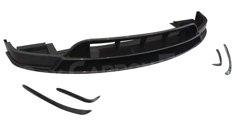 Carbon Fiber Car Front Rear Bumper Lip Splitters Diffuser Spoiler Side Skirts for Tesla Model X Body Kit