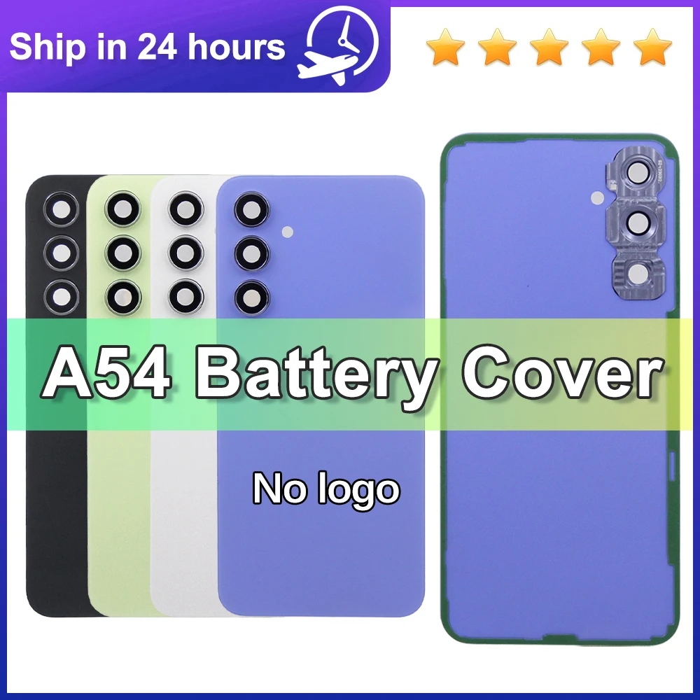 Für Samsung A54 5G A546 SM-A546U Batterie Zurück Abdeckung Tür Gehäuse Fall Panel Ersatzteile Mit Kamera Objektiv