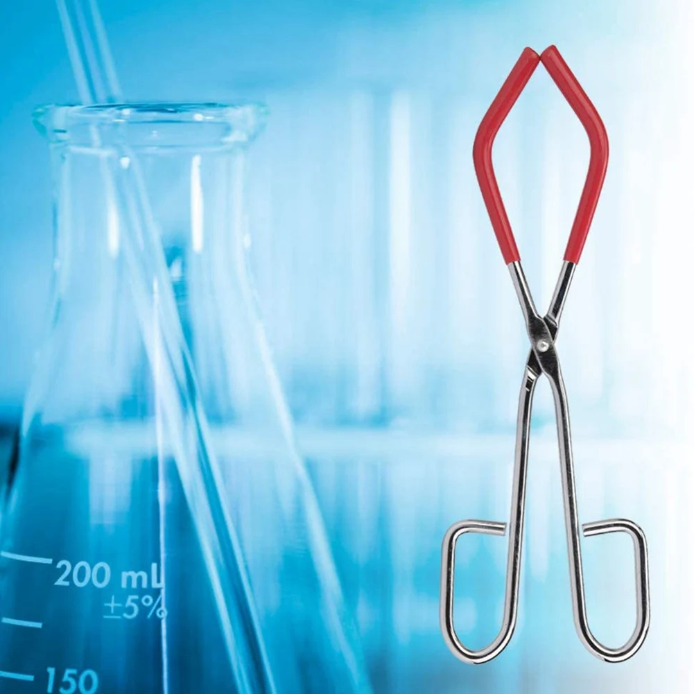 2 PCS Lab Beaker Clip Pliers Laboratory Cup Beaker Tongs Tool Teaching Instrument