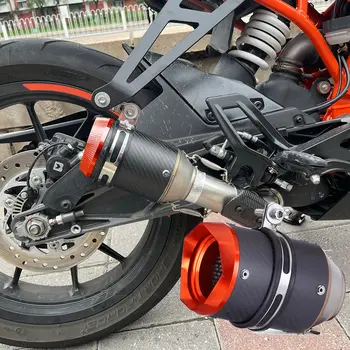 適用於 AustinRacing Z900 Z1000 ninja400 CBR500 R6 的通用 AR 排氣管,碳纖維排氣消音器,價格實惠,摩托車專用。 8 最佳銷售 排氣管 z900 - №2