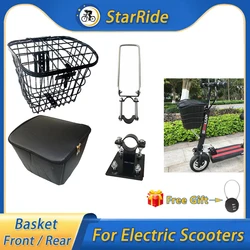 Electric Scooter Waterproof Basket for KUGOO M4 Pro XIAOMI M365 1S Pro Electric Scooter Front or Rear Accessories