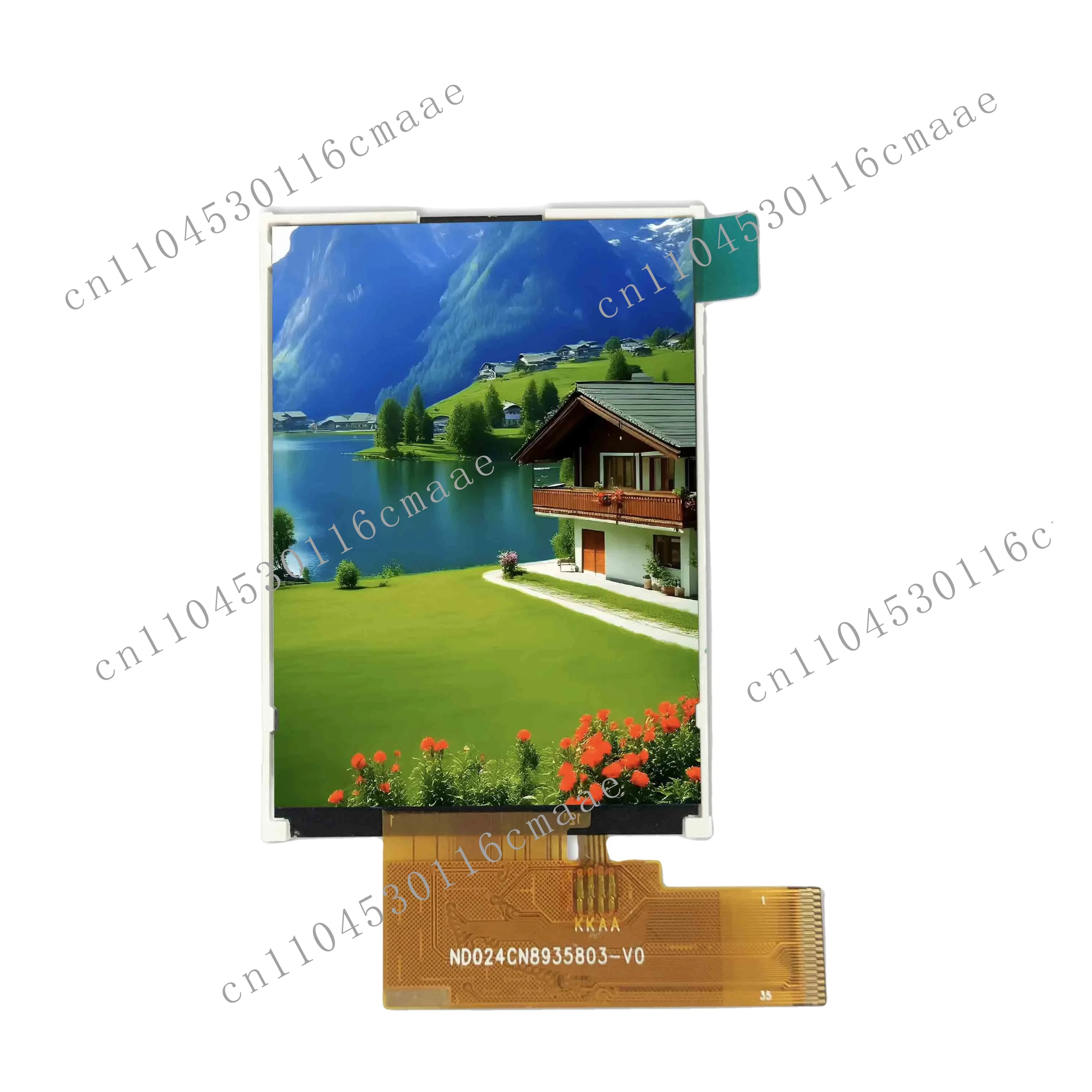 2.4 Inch 240x320 Resolution SPI Interface LED Backlight 350cd/m Brightness -20C + 70C LCD Module OEM ODM