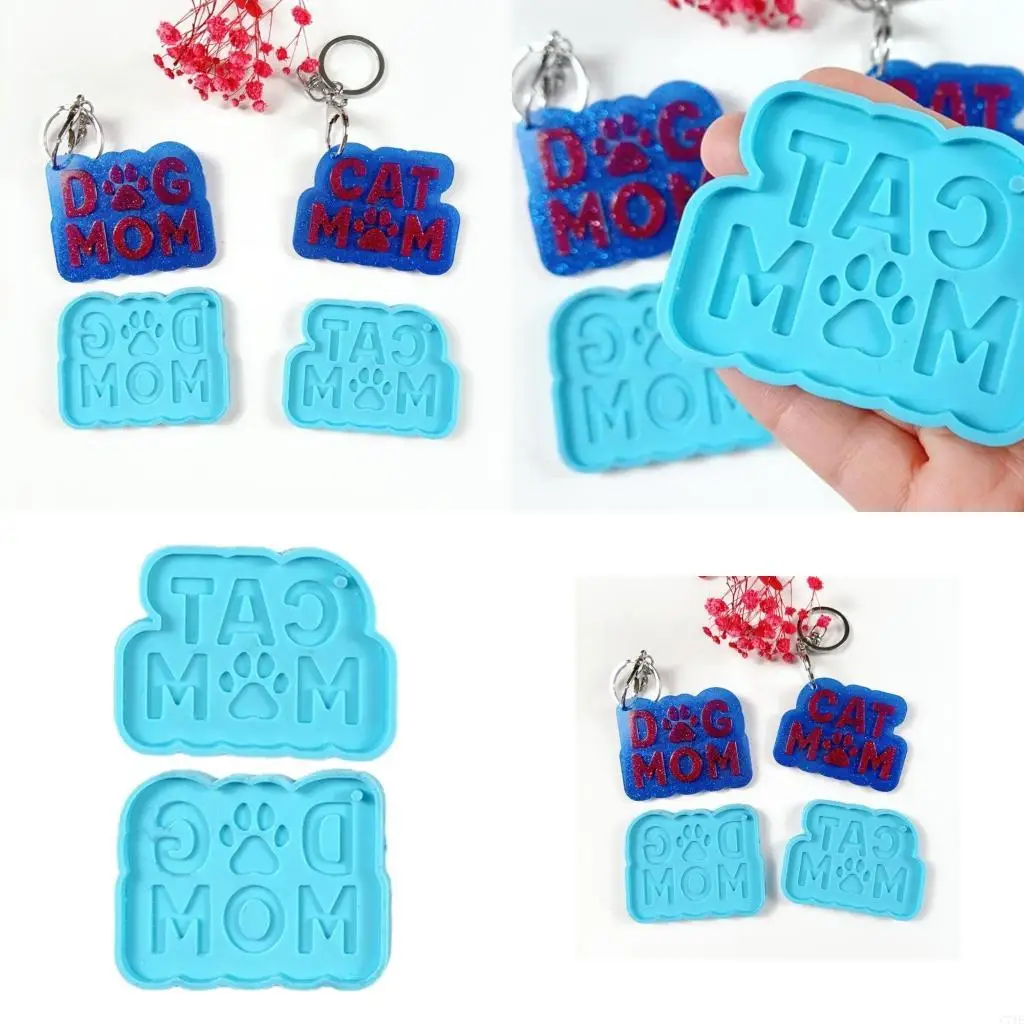 

Resin Mold DIY Crafts Pendant Silicone Mould Handmade Glossy Animal Cats Claw for Key Chain Decoration Resin Casting Mol