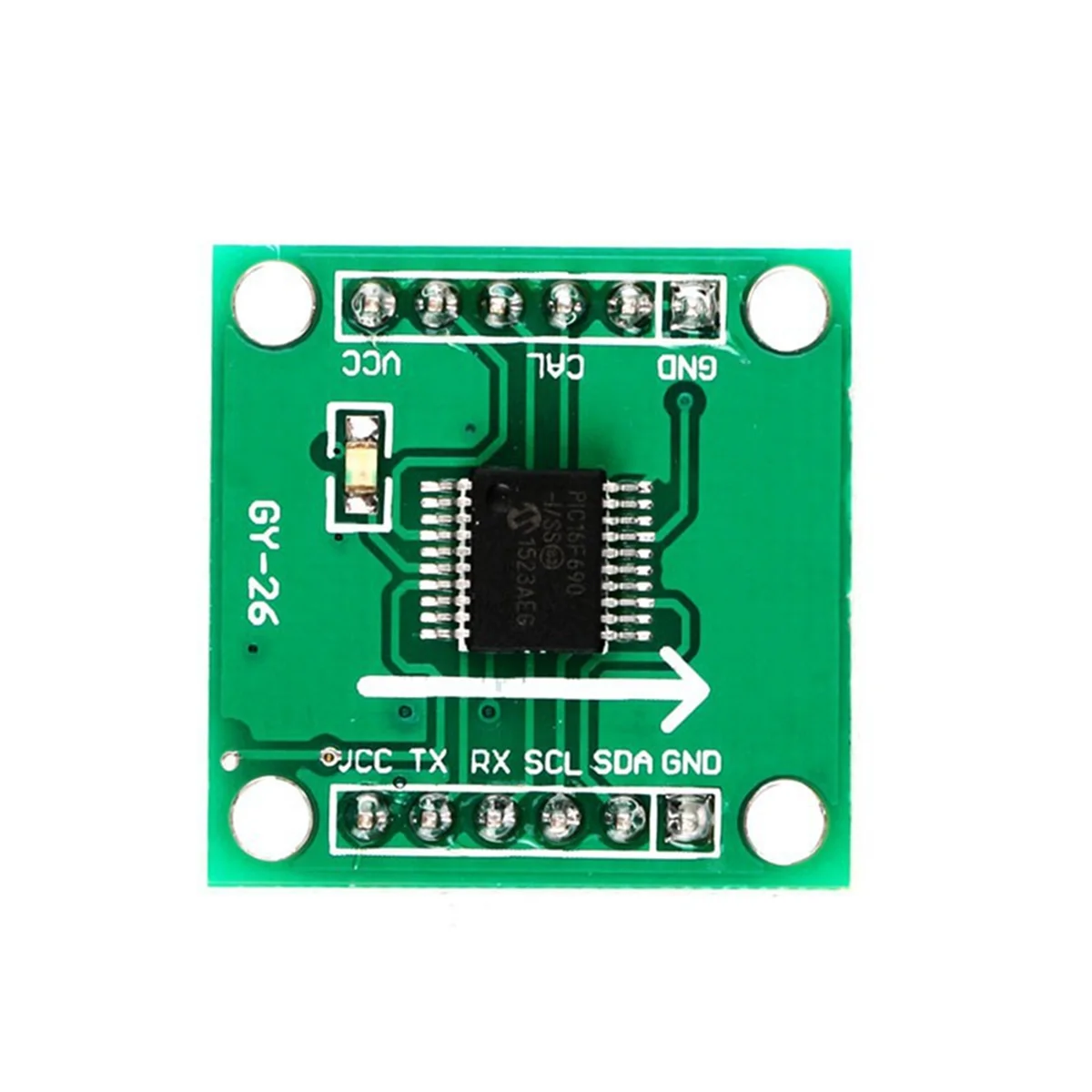 A93P GY-26 Zeer nauwkeurige, zeer gevoelige digitale elektronische kompassensormodule GY 26 GY26 DC 3 V-5 V voor GPS-navigatie