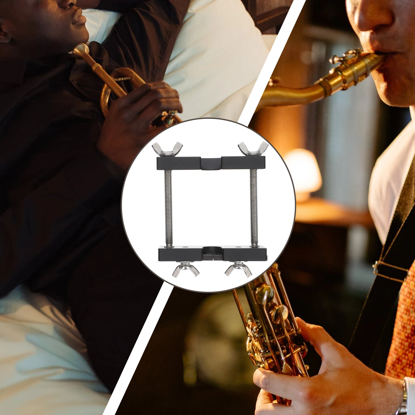 

Stainless Steel Aluminum Mouthpiece Puller for Trombone Trumpet Adjustable Brass Instrument Tool Easy Install Repair