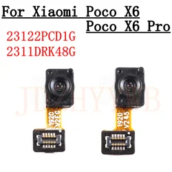 Original Fingerprint Sensor Home Return Key Menu Power Button Flex Ribbon Cable For Xiaomi Poco X6 Pro PocoX6Pro