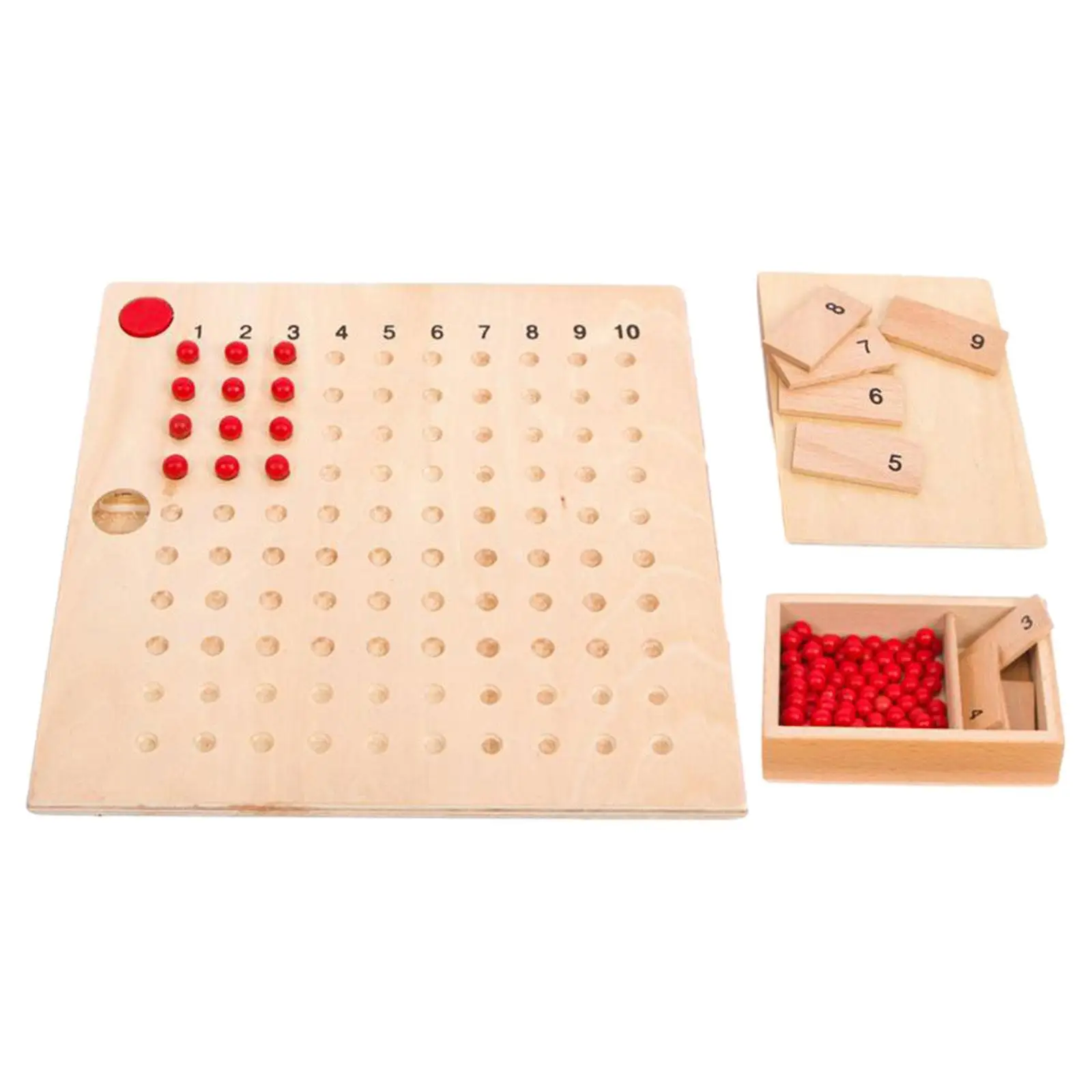 Montessori Mathe Bretter Klassen zimmer Homes chool Mathe Spielzeug Arithmatik Vorschule pädagogische Perle Boxed für Kinder Mädchen Jungen Kinder