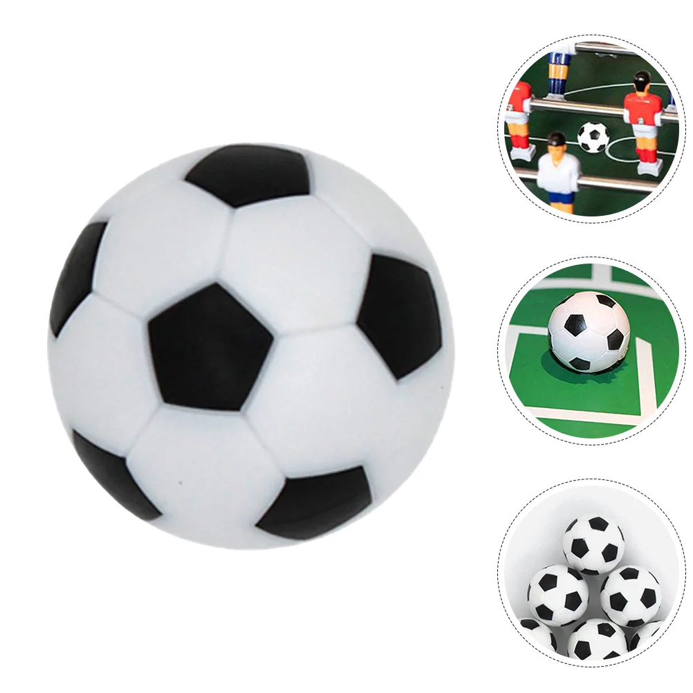 16 Pcs Foosball Machine Foose Table Foosballs Soccer Replacement Game Accessories Component Mini Football