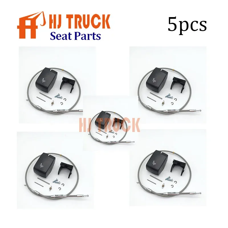 5pcs Truck seat parts 1498835 Front Right Side Seat Air Suspension Cable Repair Kit for Scania Accessories