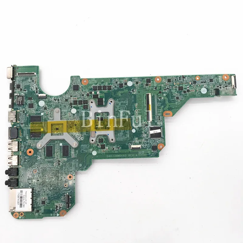 710874-001 712117-001 For HP Pavilion G4-2000 G6-2000 Laptop Motherboard DAR33HMB6A0 With SR0N2 I3-3110M CPU 100% Full Tested OK