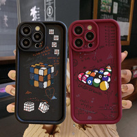 for POCO X6 C65 X5 C55 F5 5G M6 Pro 4G Rubik's cube Billiards Full Protective Case Anti Drop Cover