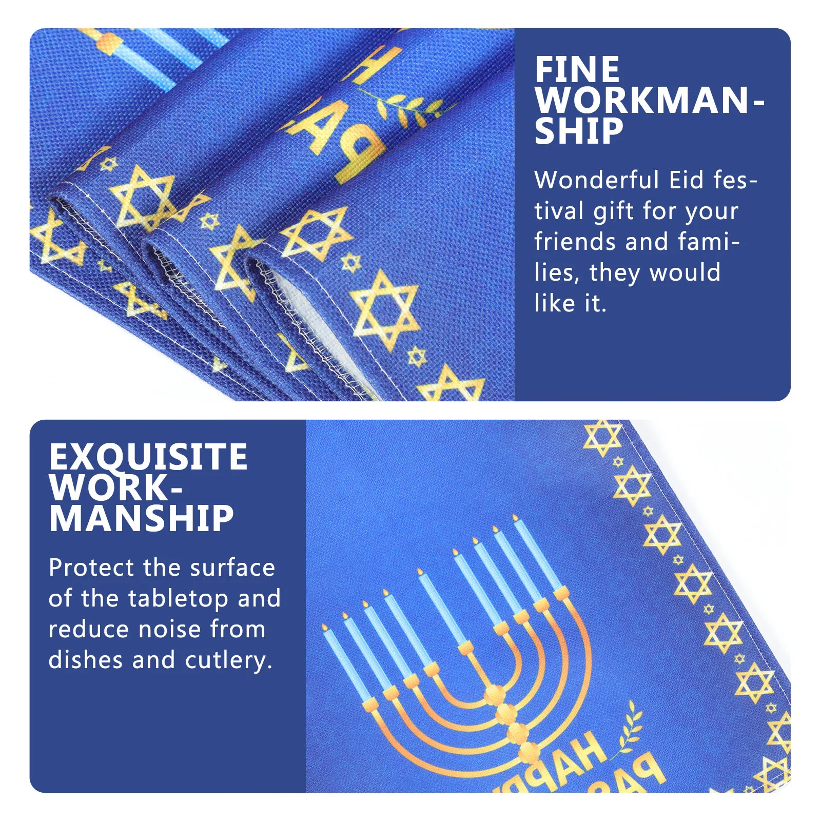 

Ramadan Table Runner Eid Decorations For Home Festival Supplies Mubarak Tableware Protector Elegant Design