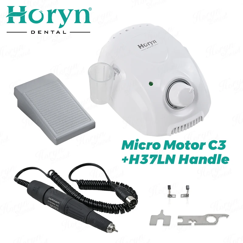 

65 Вт стоматологический электрический микромотор, блок управления 33E/MH37LN, ручка 35K/45K/50K, дрель для полировки ногтей, инструменты для пилочки для ногтей