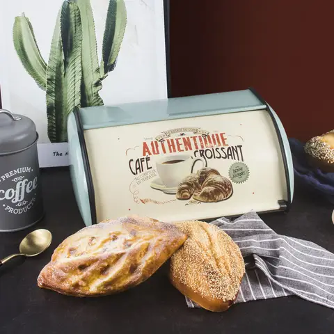 ब्रेड बिन ब्रेड होल्डर बड़ी क्षमता वाला स्टेनलेस स्टील ब्रेड बॉक्स होल्डर बिन कंटेनर किचन स्टोरेज ऑर्गनाइज़र ब्रेड स्टोरेज बॉक्स 8 best sales ब्रेड होल्डर - №3