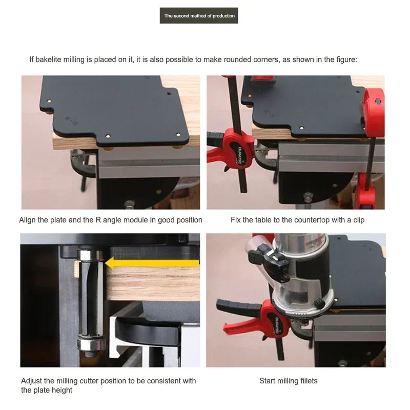 Новый шаблон R, гравер, триммер R, угловое филе, строка, деревообработка, сделай сам