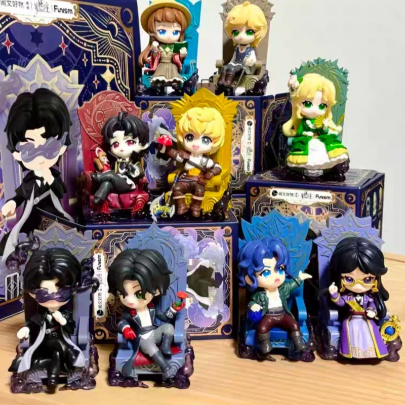 

New Authentic Lord Of The Mysteries Blind Box Invitation Of Destiny Figurine Anime Merchandise Collector'S Tarot Club Series Toy