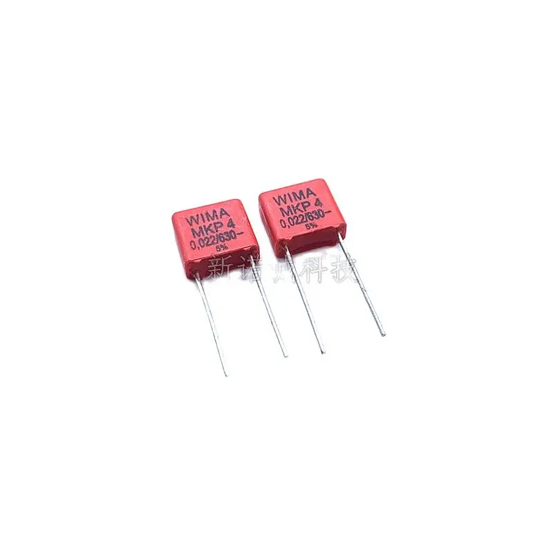 10pcs/German Weimar Capacitor WIMA 223 630V 0.022UF 630V 22nF MKP4 Foot Distance 7.5mm