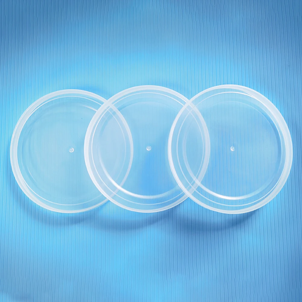 5 Stück Kunststoff dicht dicht deckel auslaufs icher 85mm Dosen deckel Schutz dosen deckel vielseitige Katzenfutter dosen abdeckungen zur Aufbewahrung von Lebensmitteln