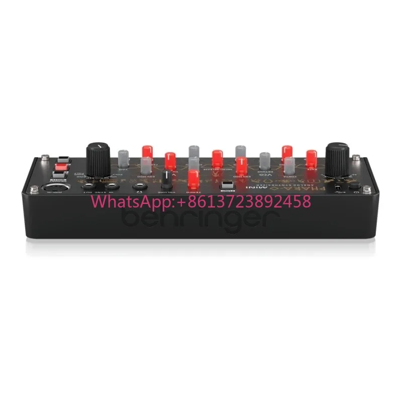 MINI Analog Polyphonic Synthesizer with 3 VCOs, 16-Step Motion Sequencer Behringer  Classic VCF, Ring Modulator,