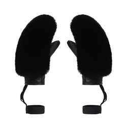 GSOU SNOW 2024 Winter New Ski Gloves for Women, Windproof, Cold proof, Warm and Plush Foreign Trade Plush Ski Gloves for Women