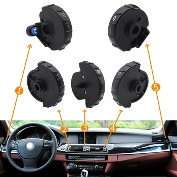 LHD 인테리어 자동차 AC 컨디셔너 아웃렛 롤러 에어 벤트 베이스 롤링 휠 BMW 5 시리즈 F10 F11 520i 523i 525i 528i 535i