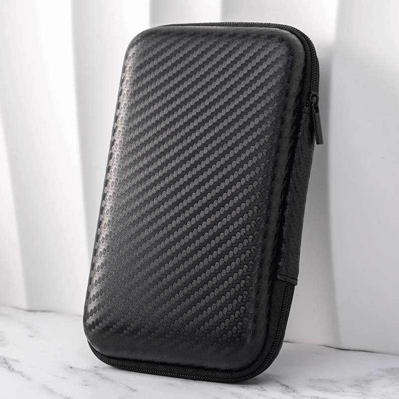 Multi Functional Portable Power Hard Drive Package EVA Hard Protective Case Portable Charger Headphone Storage Bag Accessory