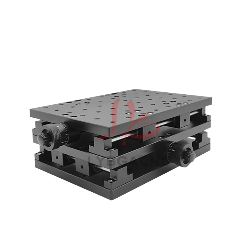 2D XY Displacement Worktable For Fiber UV CO2 Laser Marking Machine Use With Manual Micro Adjustment Translation Shift