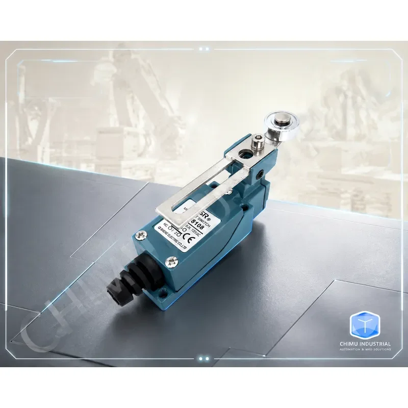 【CHIMU INDUSTRIAL】 ME-8108 Limit Switch Silver Touchpoint Iron Wheel with Mounting Screw High Quality Stroke Switch