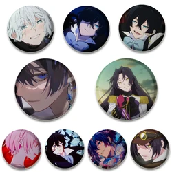 Anime The Case Study of Vanitas Fashion Button Pin Snap in Brooch Daily Stylish Ornament Ideal Gifts for Birthday Anniversary