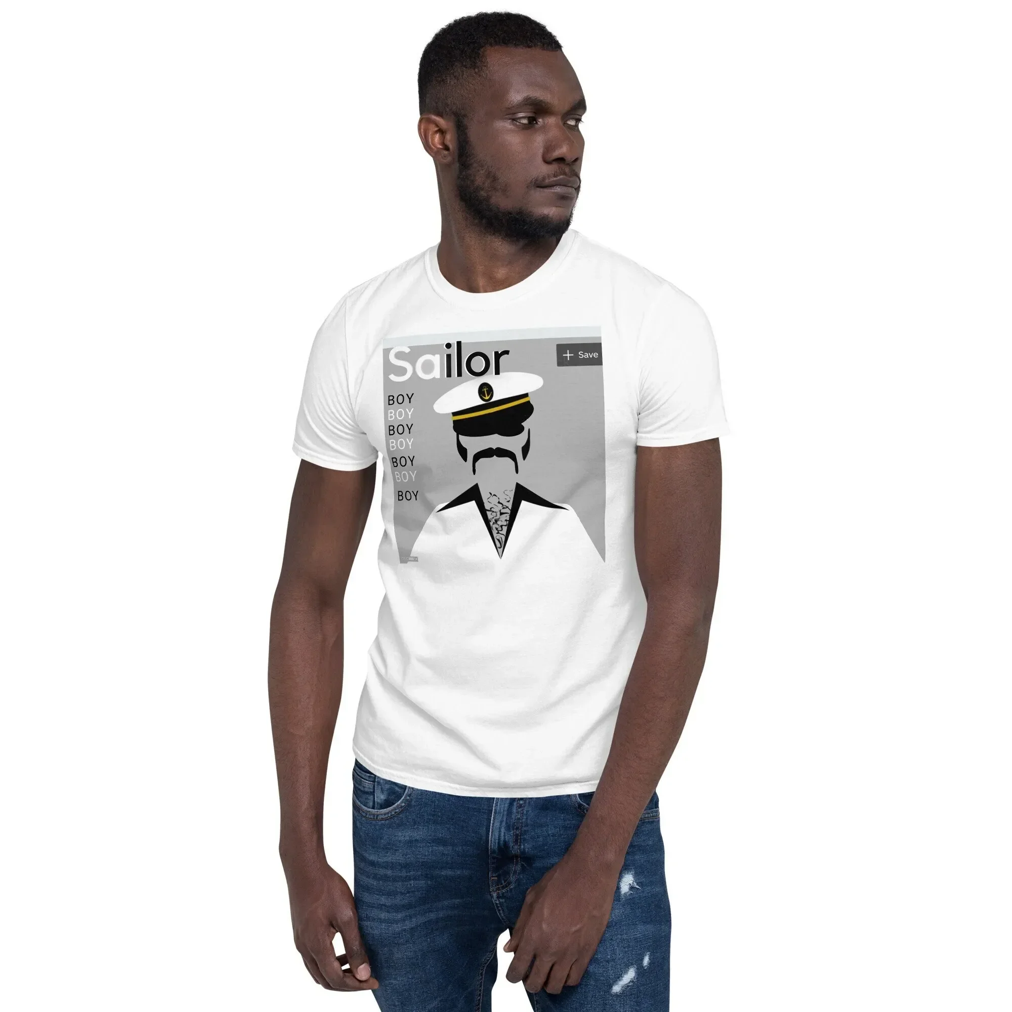 Gay Pride Sailor Boy T Shirt