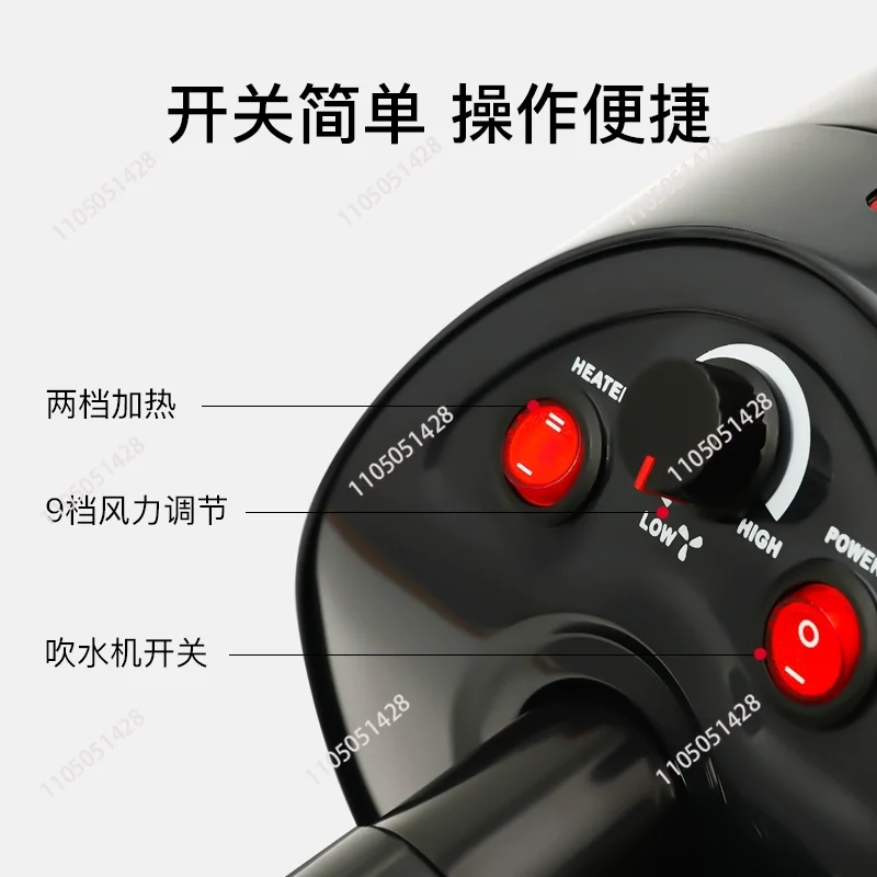 HB1001 Pet Dryer Cat Dog Hair Dryer Anion 2800W 110V/220V Variable Speed Puppy Kitten hair dryer Grooming Tools 40-65m / s