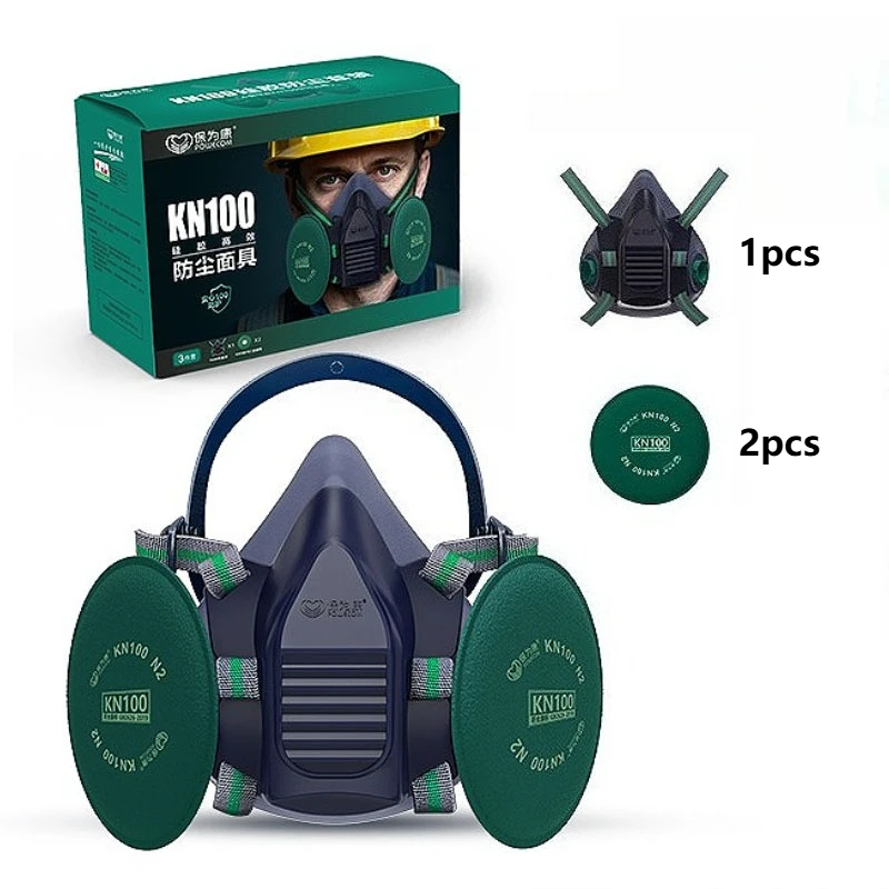 قناع الغبار المضاد للجسيمات، قناع واقٍ، جهاز تنفس صناعي مقاوم للغبار لأداة الحماية الأمنية المقاومة للغبار #5