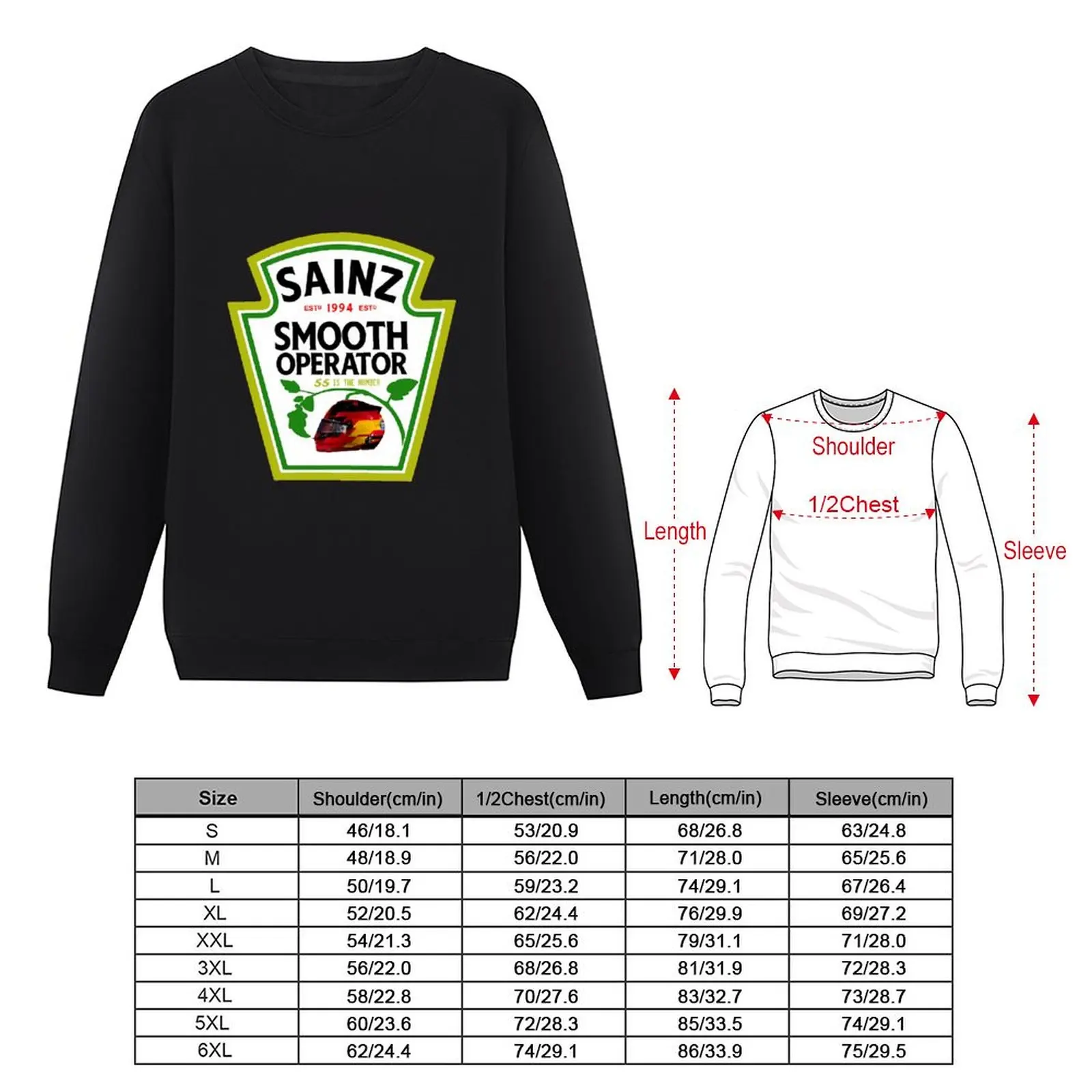 Carlos Sainz Smooth Operator 2023 Sweatshirt men's clothing winter clothes sweatshirts men