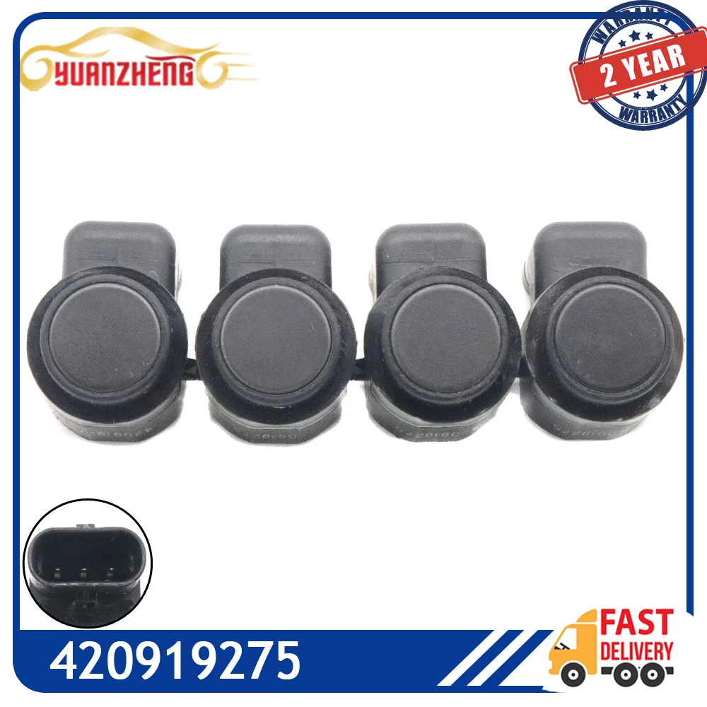 

4pcs/lot 420919275 Car PDC Parking Sensor For Volkswagen Golf Jetta Touran Passat Tiguan Audi A1 A3 A5 A6 A7 A8 Seat Altea Exeo