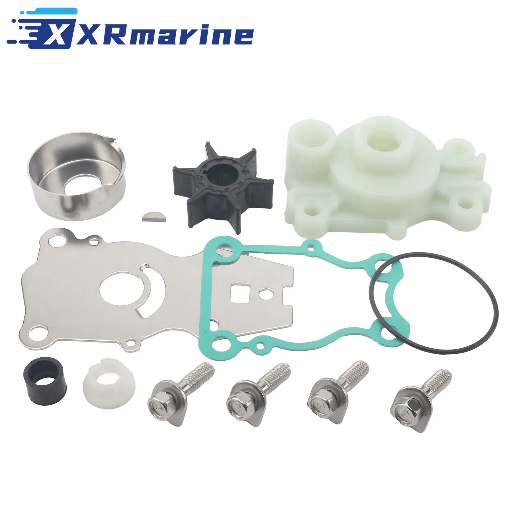 Para Yamaha 66T-W0078-00 Kit impulsor de bomba de agua con carcasa 66T-44311 motores fueraborda internacionales 25 30 40 Hp 66T-W0078-01