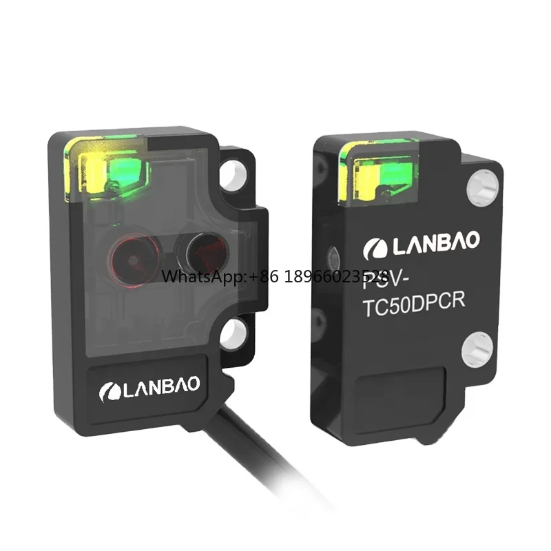 Lanbao 25mm DC 3 Wires Infrared Switch Automation Photoelectric Sensors