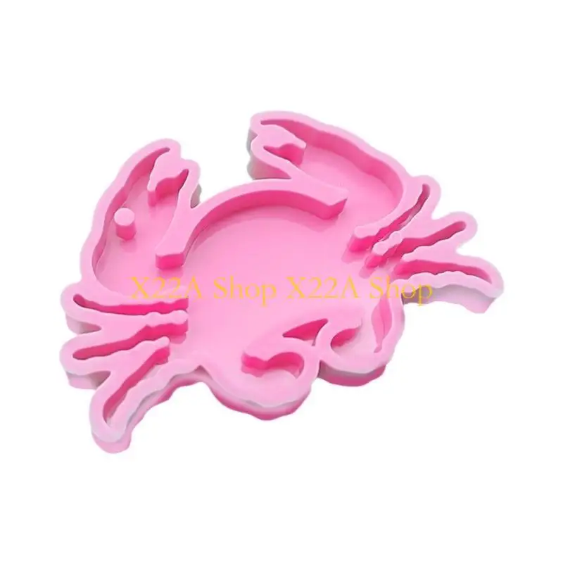 Unique Keychain Epoxy Resin Decorative Mold with Hole Keyring Pendant Mold
