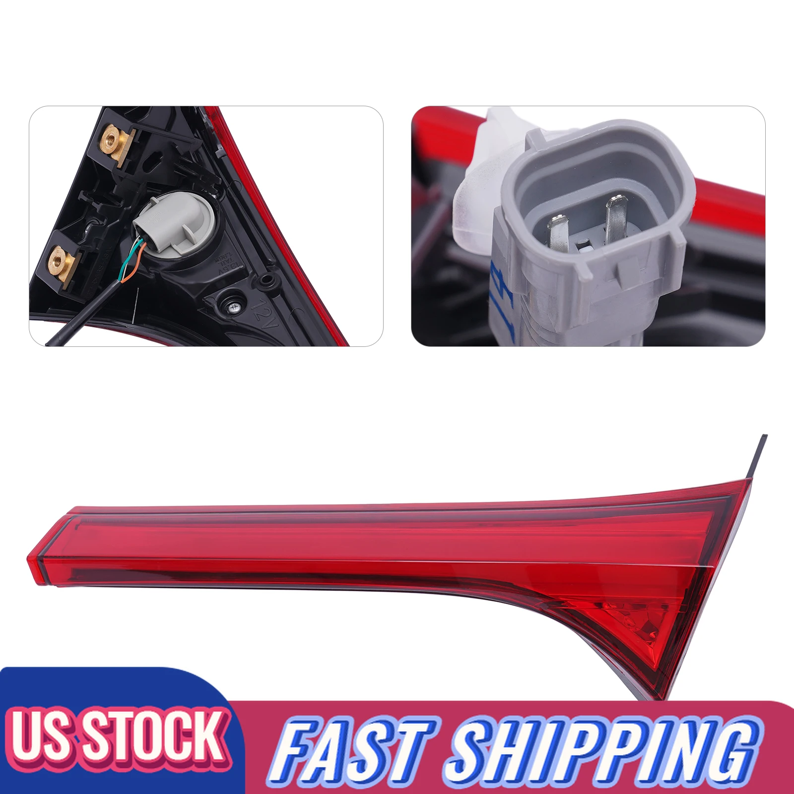 

LH / RH Inner LED Tail Light Assembly for Mitsubishi Eclipse Cross 2018-2020 | Direct Replacement Rear Brake Stop Lamp