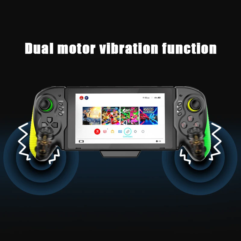 Handheld Controller for Nintendo Switch Gamepad Handheld 6-Axis Gyro Joystick Somatosensory burst function For N-Switch Console