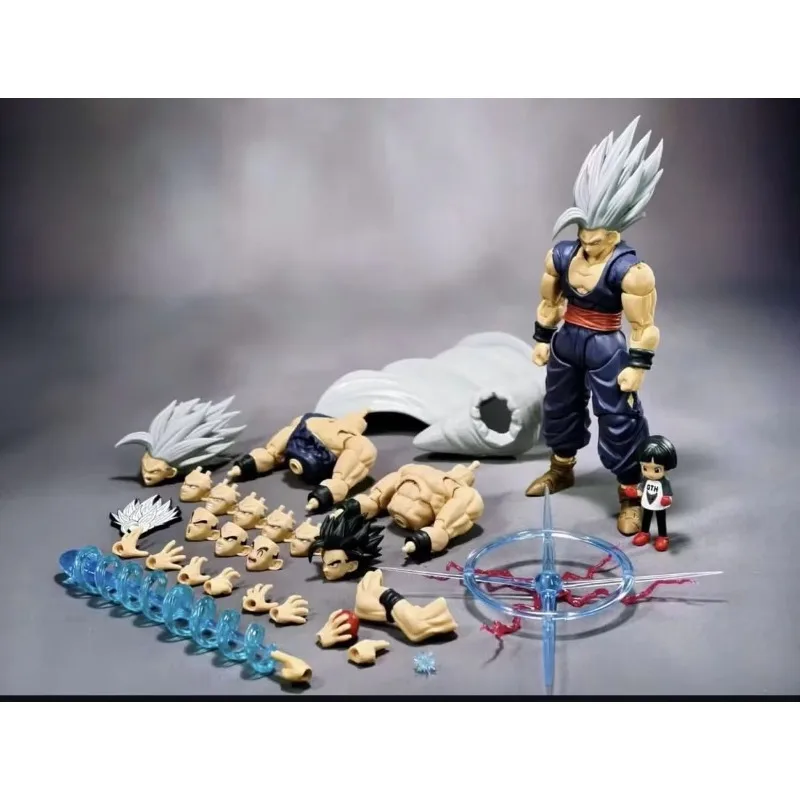 NEW LS L.S.Studio Son Gohan Figure Dragon Ball Super Saiyan Beast Gohan Super Hero Anime Action Figures Model Kids Toys Gifts - view 2