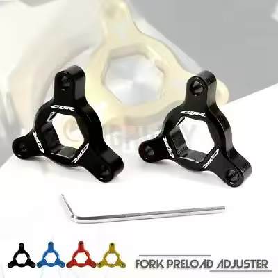 Adjuster 19MM Concours Motorcycle CNC Suspension Fork Preload Adjuster for HONDA CBR600RR 2007-2010 1000RR 2008-2011