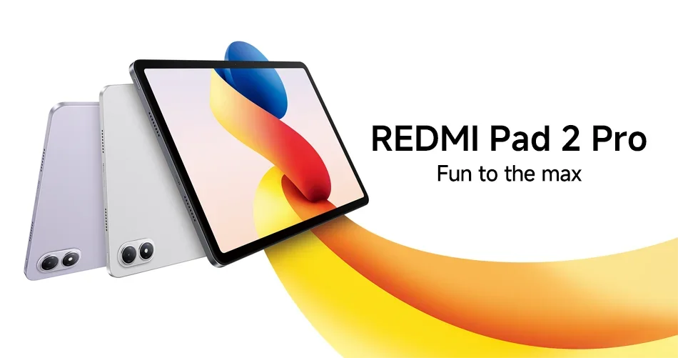 Global Version Xiaomi Redmi Pad 2 Pro Global Version 128GB 256GB Snapdragon 7s Gen 4 Mi Tablets 12000mAh 33W Charging 12.1" 2.5K