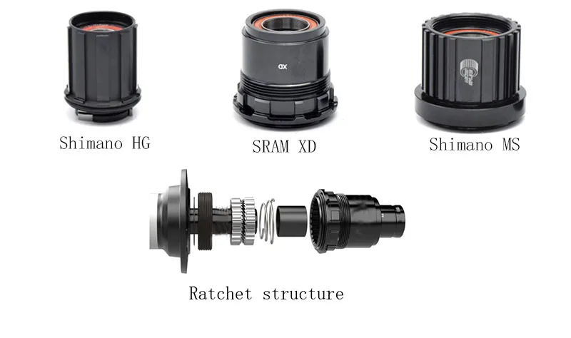 Paire De Roues VTT 29er Carbone - Largeur 36mm, 6 Rayons, Compatible Tubeless Et Freins à Disque, Neuves