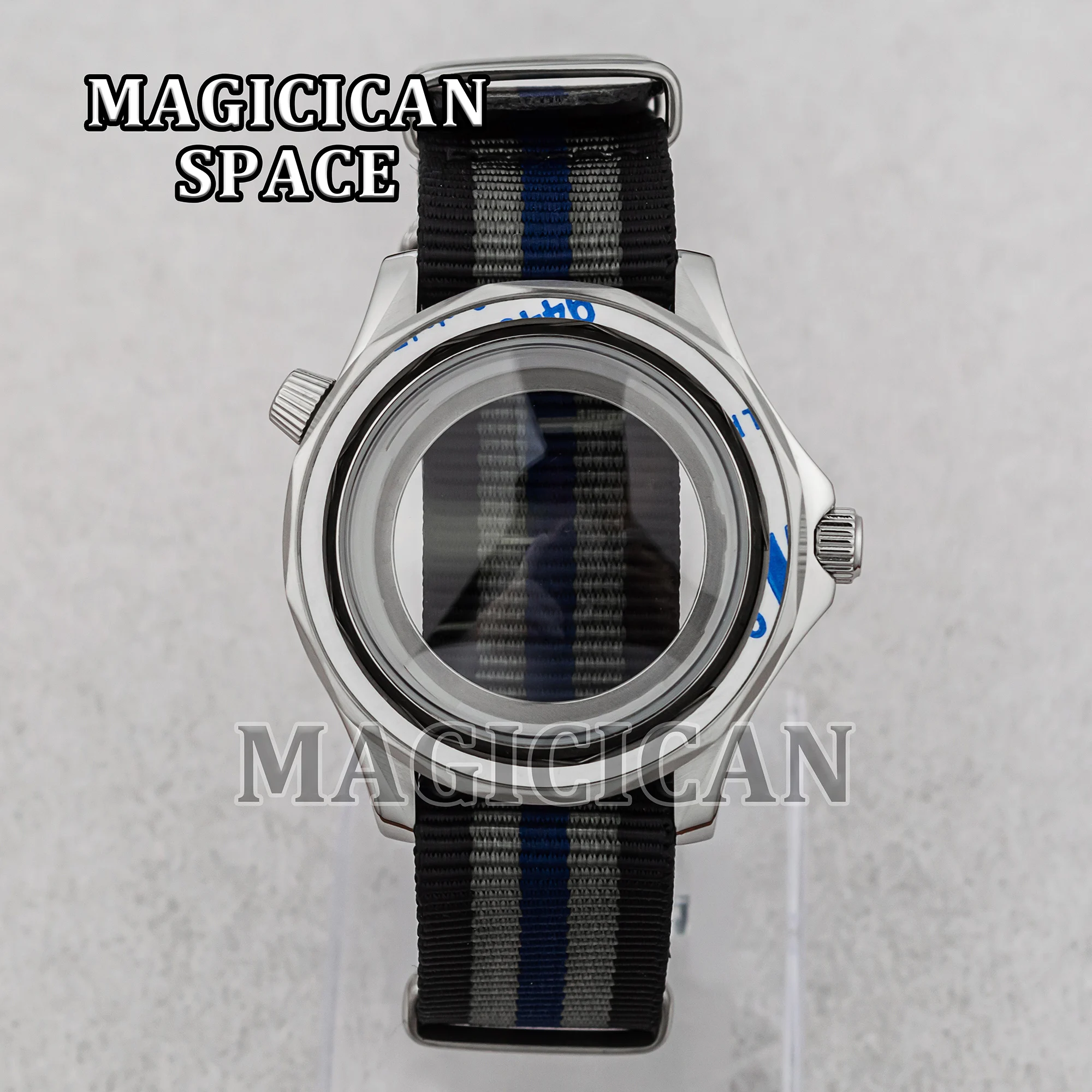 NH35 Case Nylon Strap for Seamaster 300 Watches Watch Accessories Watch Band 41mm Watch Case fit NH35/NH36 Automatic Movement